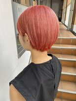 アマンヘアーイースト 吉祥寺東口店(Aman hair-e)&nbsp;丸みショート×コーラル2023A/W 【Amanhair-e吉祥寺】