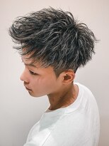 ルースト 渋谷店(ROOST)&nbsp;ベージュハイライト/メンズハイライト/ベリーショート