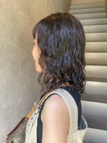 ルーム(.room.)&nbsp;ミディアム×ウェーブパーマ