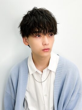 テトラ バイ ネオリーブ 横浜西口店(tetra by neolive) ツイスパ波巻きメンズパーマ刈り上げマッシュ☆横浜