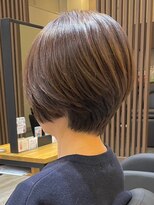 アトリエコア(Atelier Coa)&nbsp;ショートカットショートボブハンサムショートグレージュカラー