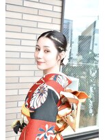 エンドレスウィズユー(ENDLESS WITH YOU)&nbsp;【成人式】シニヨンスタイル