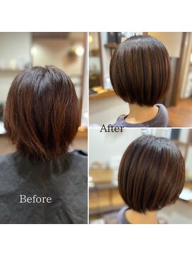 ブラン(Blanc。) 丸みボブ