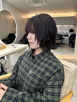 サンド 鹿児島中央(sand)&nbsp;@ayumi.sand ボブレイヤー　フェイスレイヤー　ラベンダー