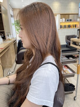 シオン(sion) ロングレイヤー/チョコレートブラウン/20代/30代/40代/50代