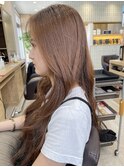 ロングレイヤー/チョコレートブラウン/20代/30代/40代/50代
