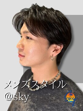 スカイ(SKY) 透明感カラー/髪質改善/縮毛矯正/韓国風レイヤーカット