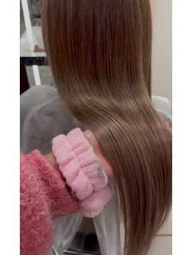 スタイル 横浜(STYLE) エクステンション/ピンクベージュグラデーション長さだし/