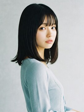 メロリッチ(MELLORICH) 毛先ワンカール上品で可愛らしいセミディボブ