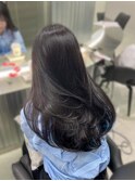 《Kaho》シアーブラック×レイヤーカット