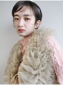 タイトショート#フェザーショート