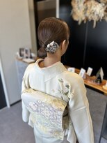 シロ(SHILO)&nbsp;訪問着×タイトシニヨン/諏訪