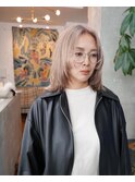 ハイトーンベージュ☆ブリーチカラー