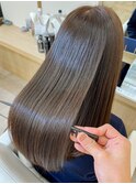 髪質改善ストレート