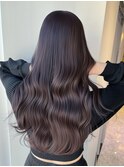 ラベンダー　ブリーチなし　ラベンダーグレージュ