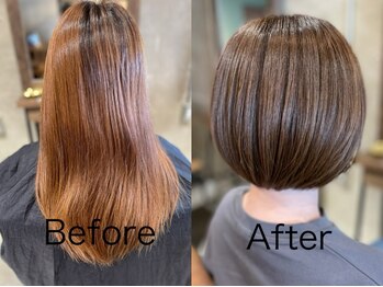 ヘア ラボ ジームツ(HAIR lab G 62)の写真/【久留米東合川】発色×色モチの良さ×ダメージレスが同時に叶う◇一人ひとりのなりたい姿を叶える♪　