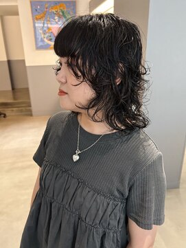 エイゾー 銀座(EIZO) ミディアムウルフ/ミディアムレイヤー/パーマ