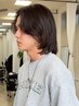 KOHSEI指名【メンズ限定】酸性パーマ落としストレート+カット+TR ￥22000