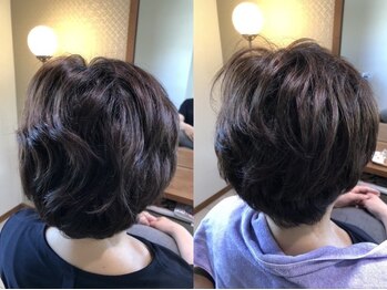 ネバーランド(NEVERLAND)の写真/特別なことをしなくても、カットだけでサロン帰り級が続く…！家でのお手入れ方法もアドバイスします☆