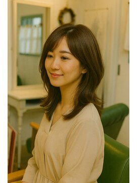 シュシュ(Chou Chou) 大人ナチュラルレイヤーミディ