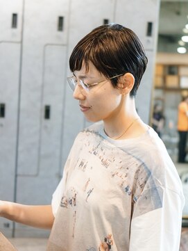 ドゥーア 代官山(Door) #ピクシー#ピクシーカット#ナチュラルショート#ショートヘア