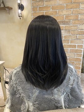 ジュネス 相模大野(JEUNESSE) ダークグレー/髪質改善カラー／レイヤーカット