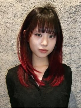 ブロック ジャポン(bloc japon) ミディアムレイヤー ワインレッド ボルドーカラー/小林