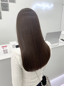 髪質改善ストレート