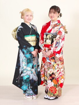 着付・ヘアセット・振袖・成人式で