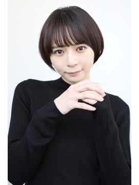 ショートボブ//20代/30代/くびれヘア/小顔