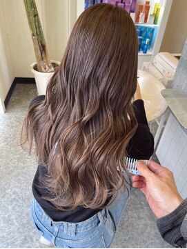 美容室 サワコ 国府店(SAWAKO) マロンベージュ
