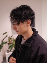 レフ(LEF)&nbsp;シャドウパーマ/ニュアンス/センターパート/無造作/ラフカール