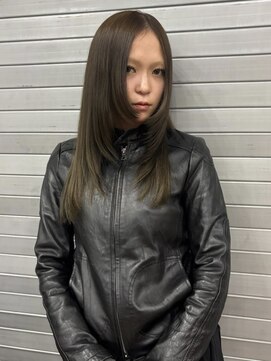 マグサロンギャラリー(Mag salon gallery) 大人美人艶カラーベージュ小顔カット透明感レイヤーロング