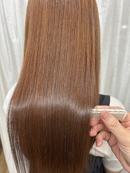 ドルチェ(DOLCE)の写真/【髪質改善】水素の力で髪の内部からうるおい補修。髪本来のツヤとハリ、しっとりとまとまりやすい美髪へ＊