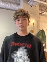 アムネシア 名古屋栄(AMNESIA) 《名古屋栄》メンズスペインパーマ&ハイライト