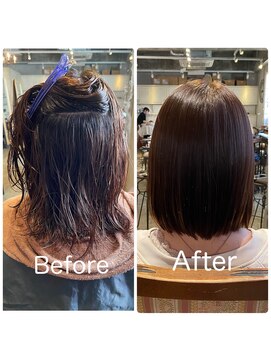 髪質改善と縮毛矯正の専門店 サンティエ(scintiller) 髪質改善/縮毛矯正/美髪/艶髪/弱酸性縮毛矯正/美髪ストレート