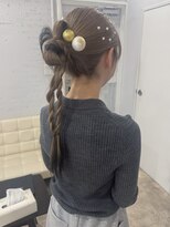シー ヘアデザイン(see hair design)&nbsp;リボンカチモリヘア