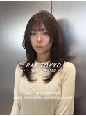 ワンカールで盛れるハイレイヤー×お顔がくすまないブラウン