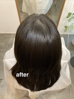 テール(TERRE) 【うねり、つむじ割れを改善】頭皮骨格調整カット