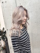 ラニヘアサロン(lani hair salon) ホワイトカラー/ミルクティー/ブリーチ/ハイトーン/レイヤー