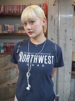 ワンダーヘアーグルーミング(WANDER Hair grooming)&nbsp;ブロンドミニボブ