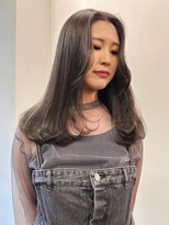 ニール 名古屋 伏見 丸の内(NEELU)&nbsp;【NEELU_misa】ブリーチなしオリーブグレージュ！
