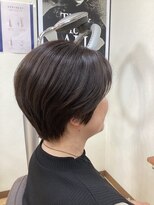 ヒラトヤ 肴町店 束感ショート顔周り小顔カットショートボウブ簡単スタイリング