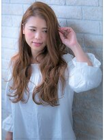 ソア 武蔵小杉(SOAR) 無造作黒髪伸ばしかけラフヴェールウェーブの小顔フェザーロング