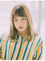 キーズ 川越 本川越(keys)&nbsp;【レイヤーたっぷり大人可愛いヌーディーロング】keys 川越