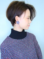 ラウンジ モリオ イケブクロ(Lounge MORIO Ikebukuro) 【morio池袋】大人可愛い前下がり透け感ショート♪