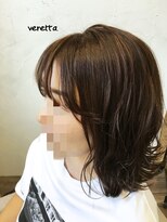 ベレッタ ネヤガワ(veretta. neyagawa)&nbsp;ふんわりマッシュロブ/大人可愛い/オトナ女子/ナチュラル/抜け感