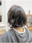 ミニボブ x 外ハネ