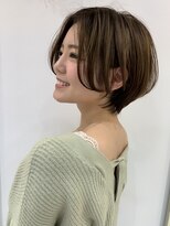 シー バイ ロンド 新宿(Sea by Lond)&nbsp;【佐藤健太郎】大人かわいいグレージュハイライトショートボブ