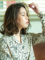 ロンド ルージュ 銀座店(Lond rouge)&nbsp;外ハネ　ミディアムボブ